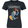 Sněhurka a sedm trpaslíků Snowwhite Dove Kisses Dámské tričko černá - Merchstore.cz