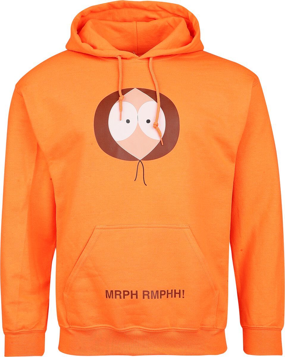South Park Kenny Mikina s kapucí oranžová - Merchstore.cz