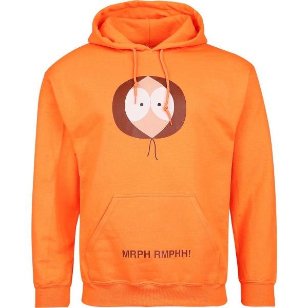 South Park Kenny Mikina s kapucí oranžová - Merchstore.cz