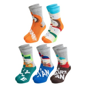 South Park South Park - 5er Pack Herrensocken Ponožky vícebarevný - Merchstore.cz