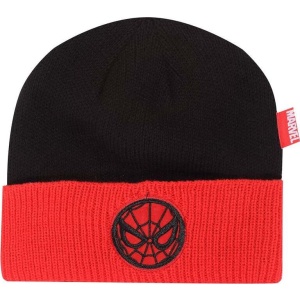 Spider-Man Spider-Man Emblem Beanie čepice cerná/cervená - Merchstore.cz