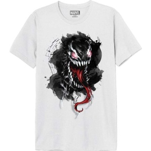 Spider-Man Venom Explodes Tričko bílá - Merchstore.cz