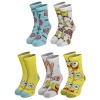 SpongeBob SquarePants SpongeBob Schwammkopf - 5er Pack Herrensocken Ponožky vícebarevný - Merchstore.cz