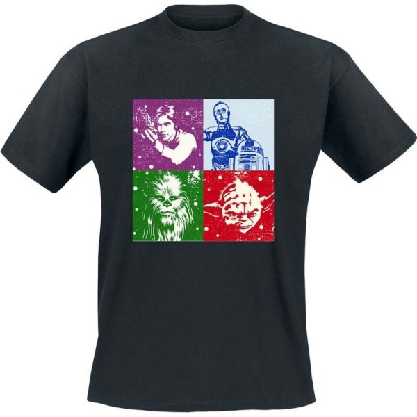 Star Wars Art Studio Tričko černá - Merchstore.cz