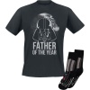 Star Wars Sada Darth Vader Tričko černá - Merchstore.cz