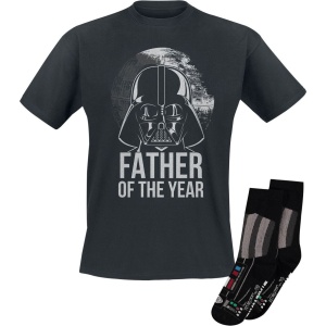 Star Wars Sada Darth Vader Tričko černá - Merchstore.cz