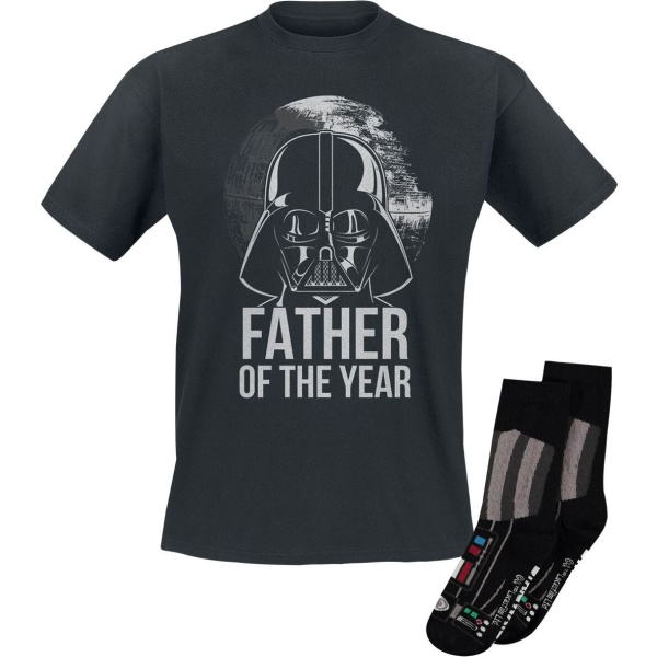 Star Wars Sada Darth Vader Tričko černá - Merchstore.cz