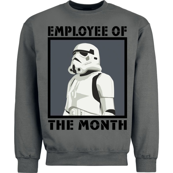 Star Wars Employee Of The Month Mikina grafit - Merchstore.cz
