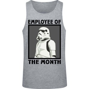 Star Wars Employee Of The Month Tank top prošedivelá - Merchstore.cz