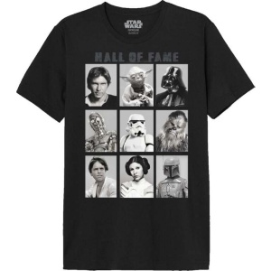 Star Wars Hall Of Fame 1977 Tričko černá - Merchstore.cz