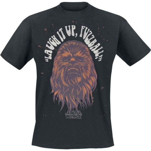 Star Wars Laught It Up Fuzzball Tričko s dlouhým rukávem černá - Merchstore.cz