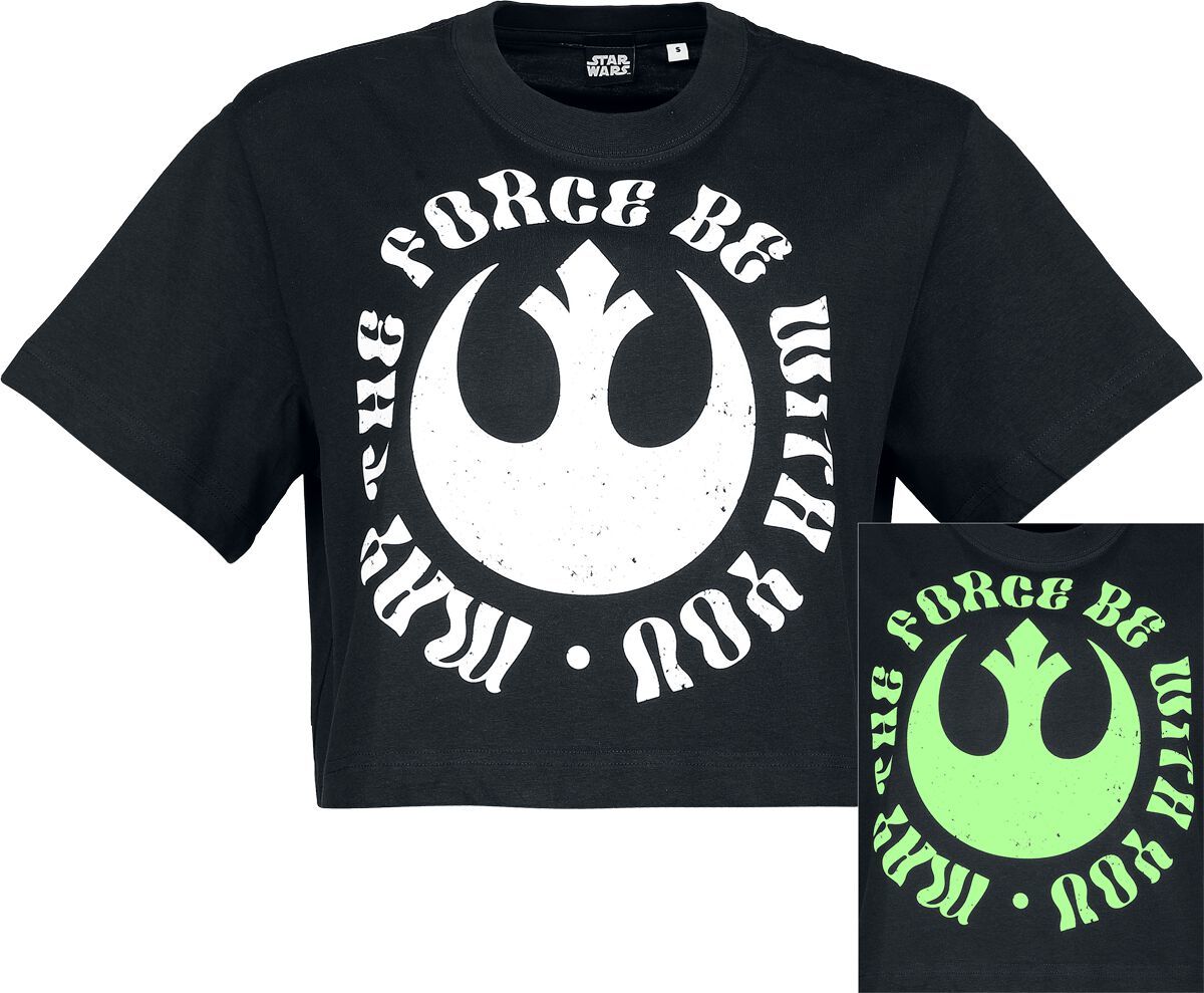 Star Wars May The Force Be With You (svítí v tmě) Dámské tričko černá - Merchstore.cz Star Wars May The Force Be With You (svítí v tmě) Dámské tričko černá - Merchstore.cz
