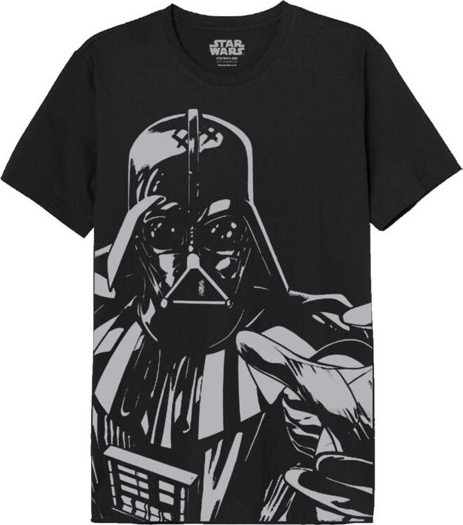 Star Wars Odznak The Mandalorian Tričko černá - Merchstore.cz