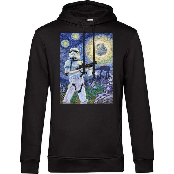 Star Wars Stormy Night Mikina s kapucí na zip černá - Merchstore.cz