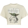 Star Wars The Mandalorian - Grogu Sketch Dámské tričko bílá - Merchstore.cz