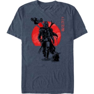 Star Wars The Mandalorian - Sumi Ink Tričko modrá - Merchstore.cz