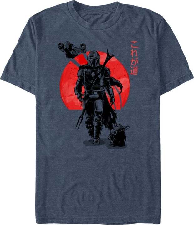 Star Wars The Mandalorian - Sumi Ink Tričko modrá - Merchstore.cz