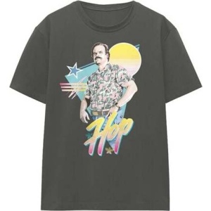 Stranger Things 80's Jim Hopper Dámské tričko vícebarevný - Merchstore.cz