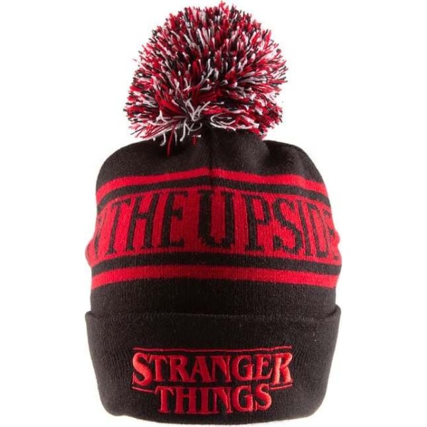 Stranger Things The Upside Down Bambule cerná/cervená - Merchstore.cz