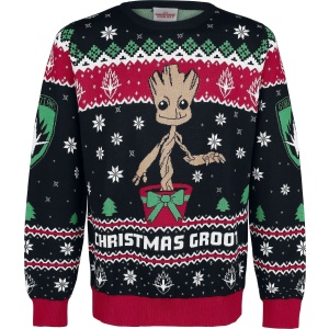 Strážci galaxie Groot Pletený svetr vícebarevný - Merchstore.cz