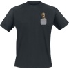 Strážci galaxie Pocket Groot Tričko černá - Merchstore.cz