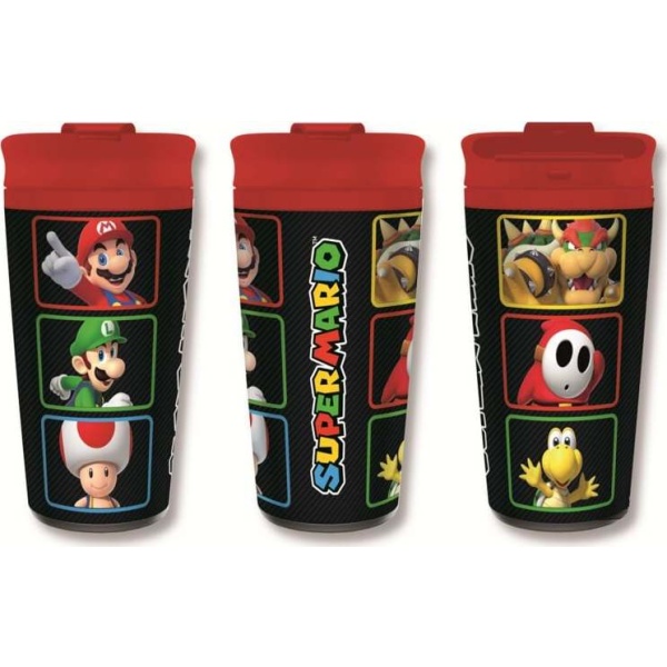 Super Mario Characters kávový šálek vícebarevný - Merchstore.cz
