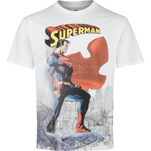 Superman Daily Planet Tričko bílá - Merchstore.cz