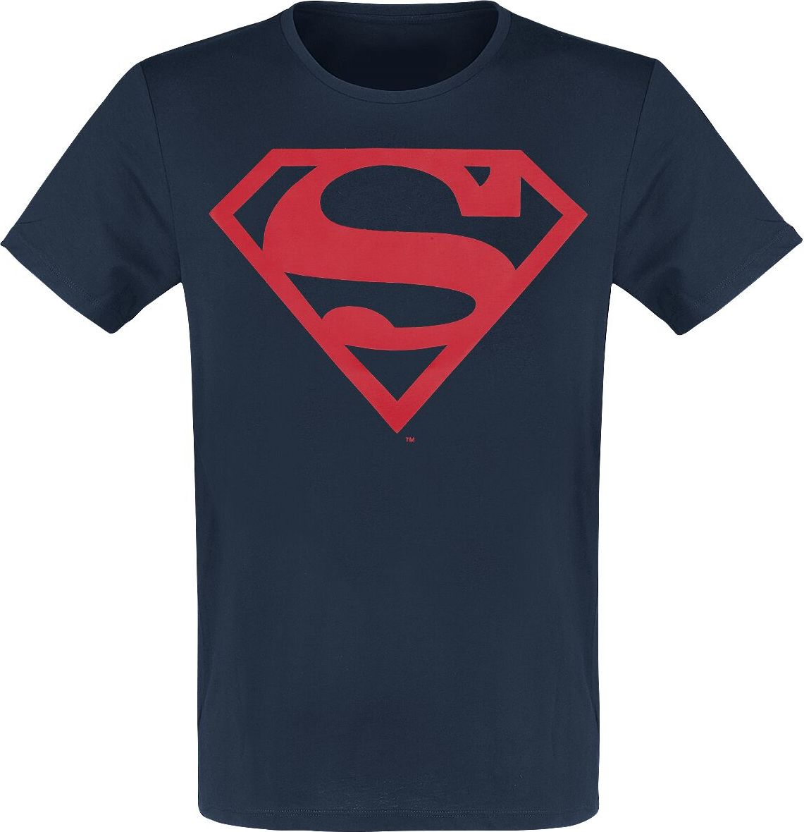 Superman Logo - Puff Tričko námořnická modrá - Merchstore.cz Superman Logo - Puff Tričko námořnická modrá - Merchstore.cz