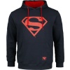 Superman Superman Logo Mikina s kapucí námořnická modrá - Merchstore.cz