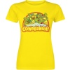 Teenage Mutant Ninja Turtles Cowabunga Dámské tričko žlutá - Merchstore.cz