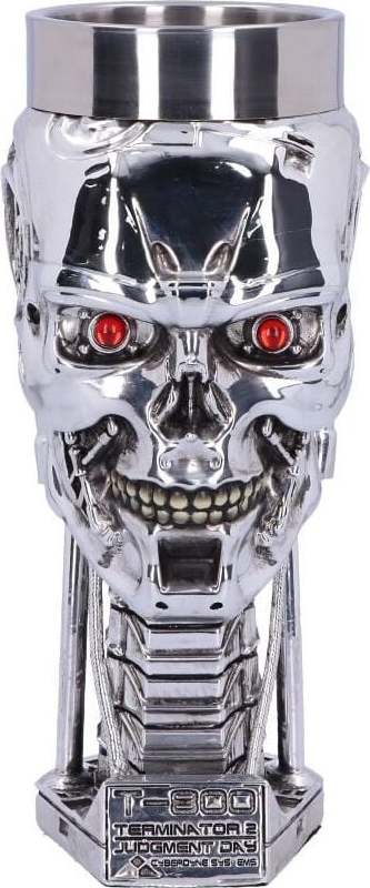 Terminator 2 - T-800 Head grál stríbrná - Merchstore.cz Terminator 2 - T-800 Head grál stríbrná - Merchstore.cz