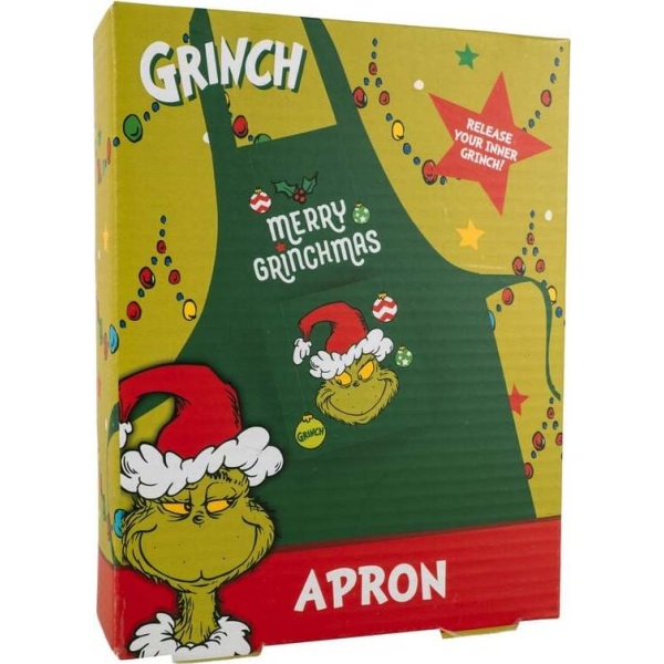 The Grinch Merry Grinchmas Barbecue zástera standard - Merchstore.cz