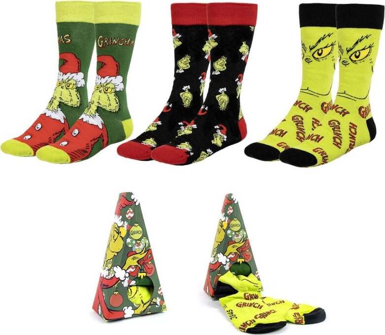 The Grinch The Grinch - Grinchmas Ponožky vícebarevný - Merchstore.cz The Grinch The Grinch - Grinchmas Ponožky vícebarevný - Merchstore.cz