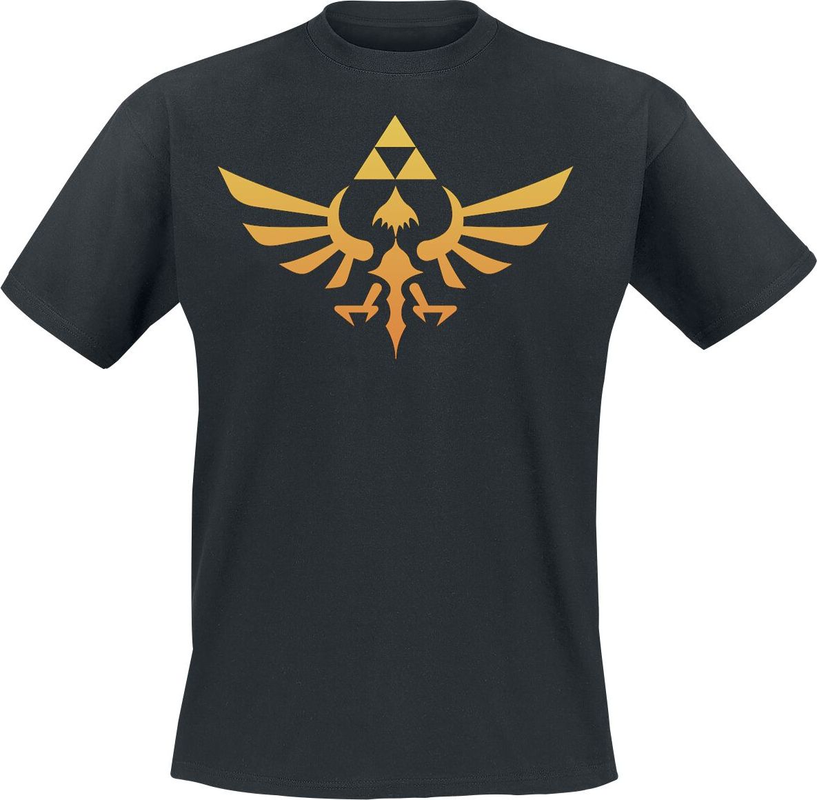 The Legend Of Zelda Hyrule Tričko černá - Merchstore.cz The Legend Of Zelda Hyrule Tričko černá - Merchstore.cz