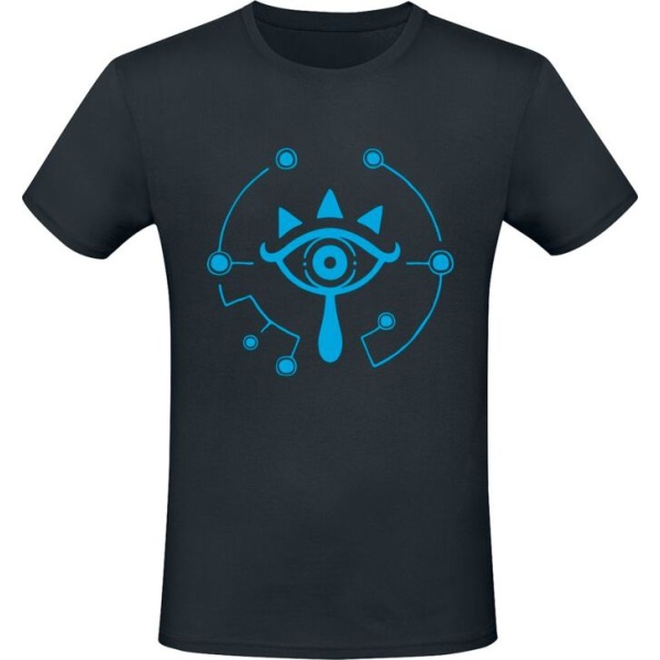 The Legend Of Zelda Sheika Symbol Tričko černá - Merchstore.cz