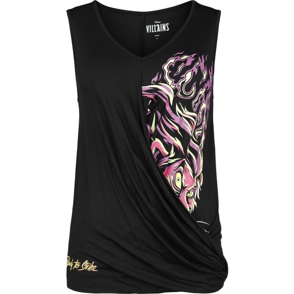 The Lion King Disney Villains: Scar Dámský tank top černá - Merchstore.cz