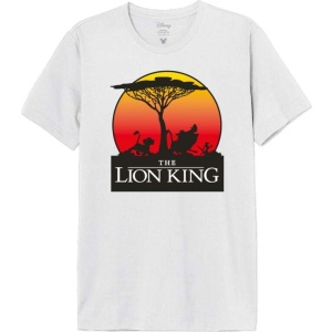 The Lion King Savana Tričko bílá - Merchstore.cz
