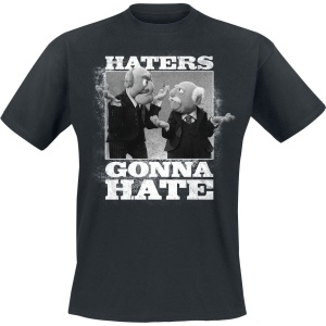The Muppets Haters Gonna Hate Tričko černá - Merchstore.cz