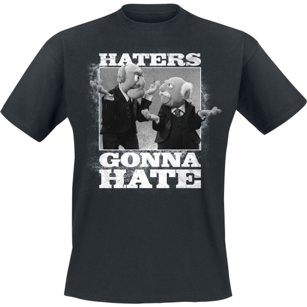 The Muppets Haters Gonna Hate Tričko černá - Merchstore.cz