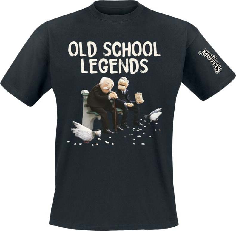 The Muppets Statler und Waldorf - Old School Legends Tričko černá - Merchstore.cz The Muppets Statler und Waldorf - Old School Legends Tričko černá - Merchstore.cz