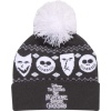 The Nightmare Before Christmas Jack Misfits Bambule šedá/bílá - Merchstore.cz