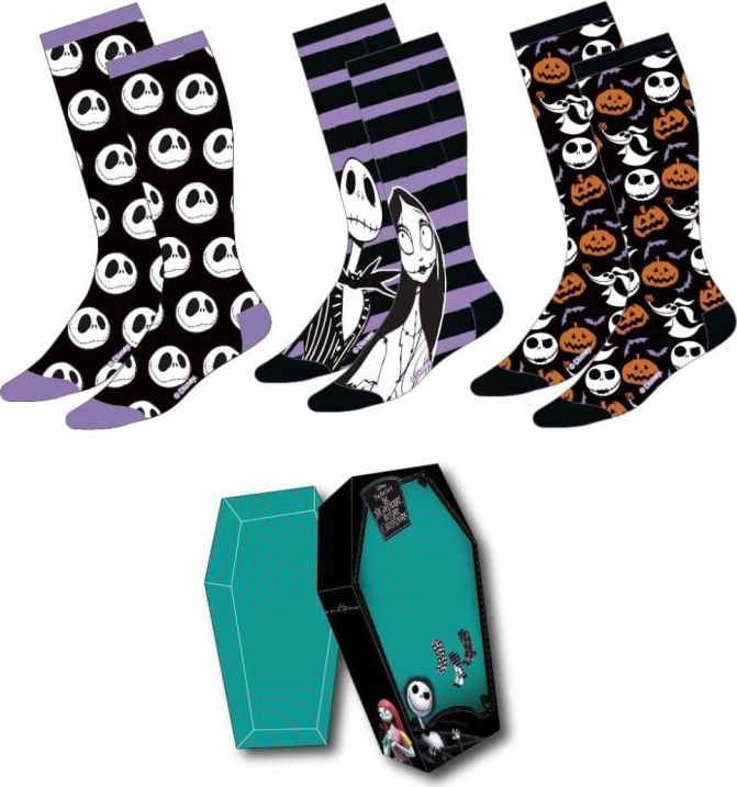 The Nightmare Before Christmas Jack - Sally - Skull Ponožky vícebarevný - Merchstore.cz The Nightmare Before Christmas Jack - Sally - Skull Ponožky vícebarevný - Merchstore.cz