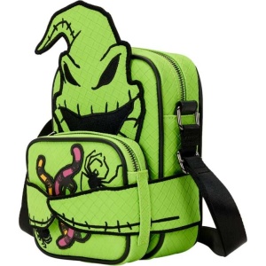 The Nightmare Before Christmas Loungefly - Oogie Boogie Crossbuddies Taška pres rameno svetle zelená - Merchstore.cz