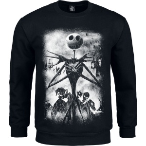 The Nightmare Before Christmas The Horror Scene Mikina černá - Merchstore.cz