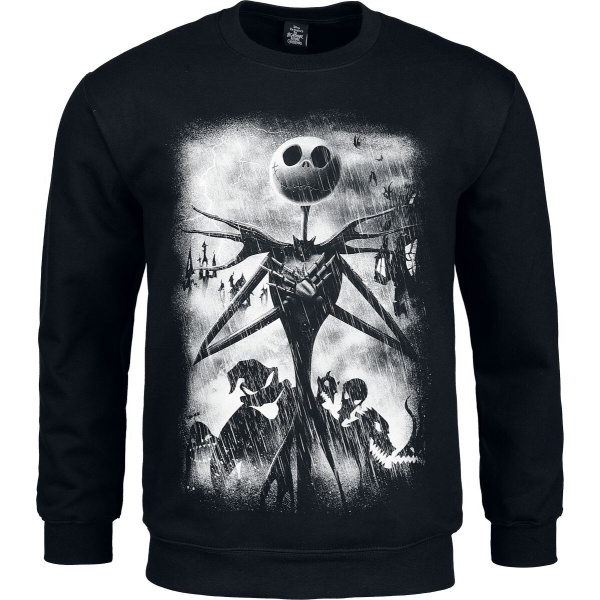 The Nightmare Before Christmas The Horror Scene Mikina černá - Merchstore.cz