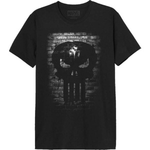 The Punisher Bricks Tričko černá - Merchstore.cz