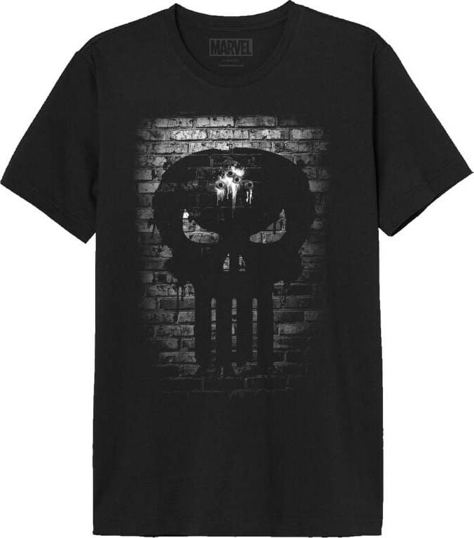 The Punisher Bricks Tričko černá - Merchstore.cz The Punisher Bricks Tričko černá - Merchstore.cz
