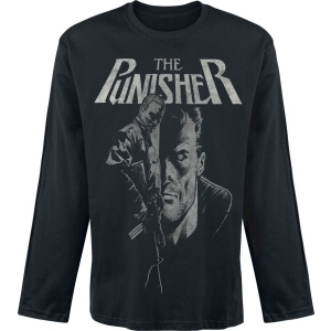 The Punisher Punisher Rifle Tričko s dlouhým rukávem černá - Merchstore.cz