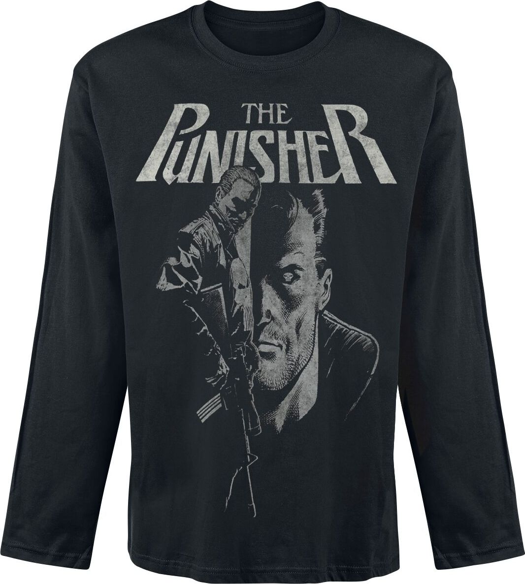 The Punisher Punisher Rifle Tričko s dlouhým rukávem černá - Merchstore.cz The Punisher Punisher Rifle Tričko s dlouhým rukávem černá - Merchstore.cz