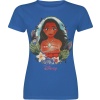 Vaiana Vaiana Island Girl Dámské tričko královská modrá - Merchstore.cz